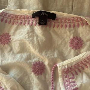 J.Crew beach cover up in EUC